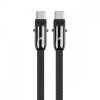 TB Kabel 2w1 USB C smycz 1m czarny